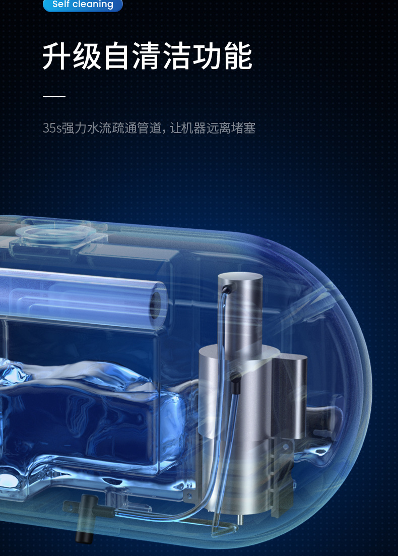 W2 Hongya Intelligent Automatic foam Washing Machine, induction soap dispenser, electric hand sanitizer wall-mounted, usb charging pic 5