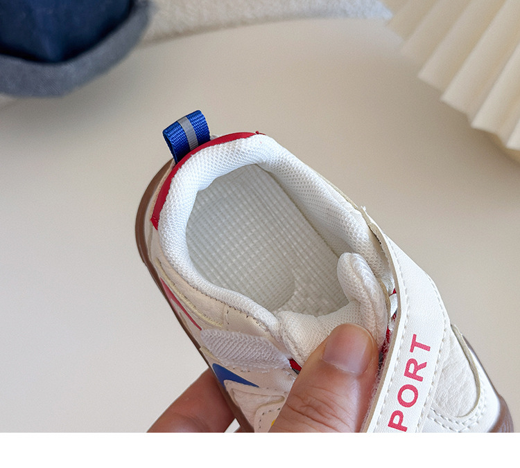 宝宝学步鞋0-3岁秋季新款婴幼儿皮面防滑运动鞋男女童机能鞋代发详情23