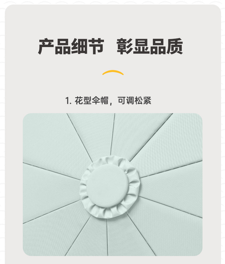 新款10骨三折自动反向雨伞配色手柄三折男士商务雨伞印logo详情24