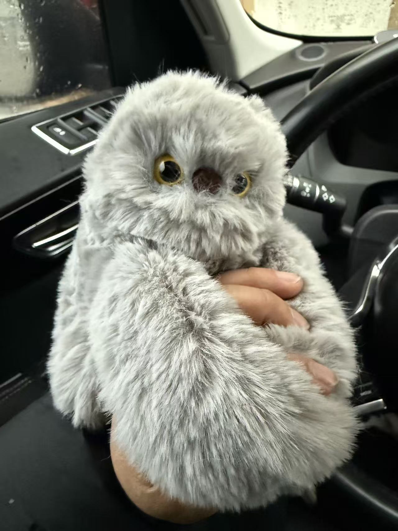 A cute plush toy that can sing, turn its head and learn to speak, an Instagram-style bag and pendant, a girlish and adorable pet toy pic 4