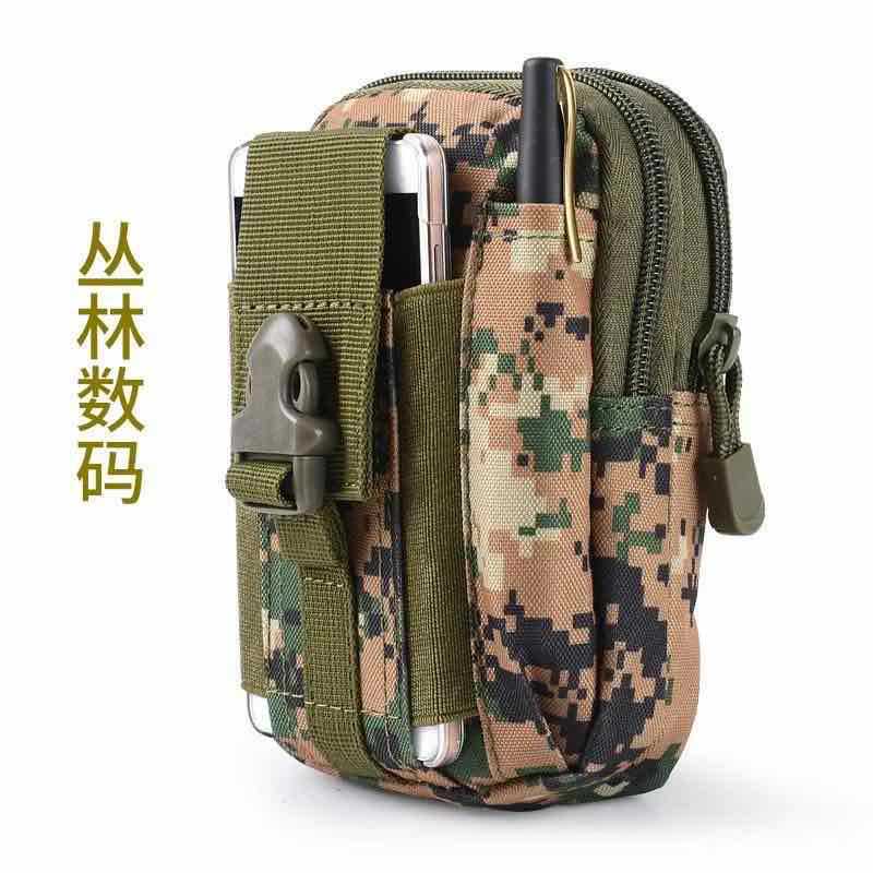 跨境户外战术腰包男女运动骑行徒步手腕臂包多功能防水军迷手机包详情6