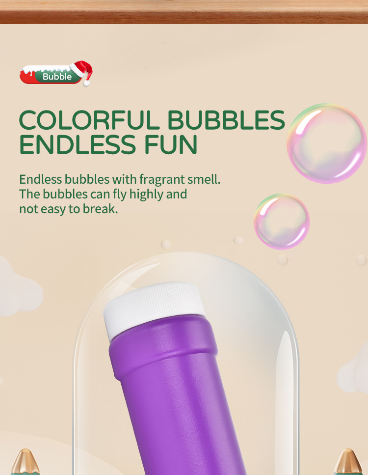 亚马逊跨境新款圣诞泡泡机 创意整蛊圣诞老人泡泡玩具 玩具泡泡机圣诞节礼物详情12