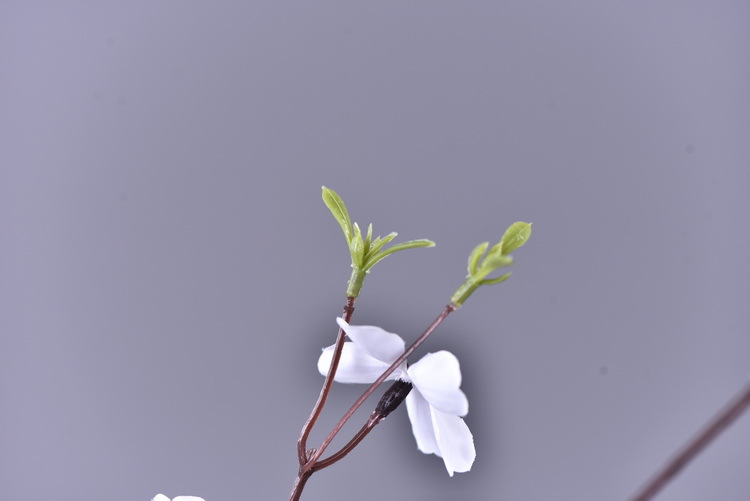 Lanjin Factory wholesale source factory goods artificial cherry blossoms, indoor living room decoration artificial flowers, wedding banquet soft decoration landscaping artificial pear blossoms pic 6