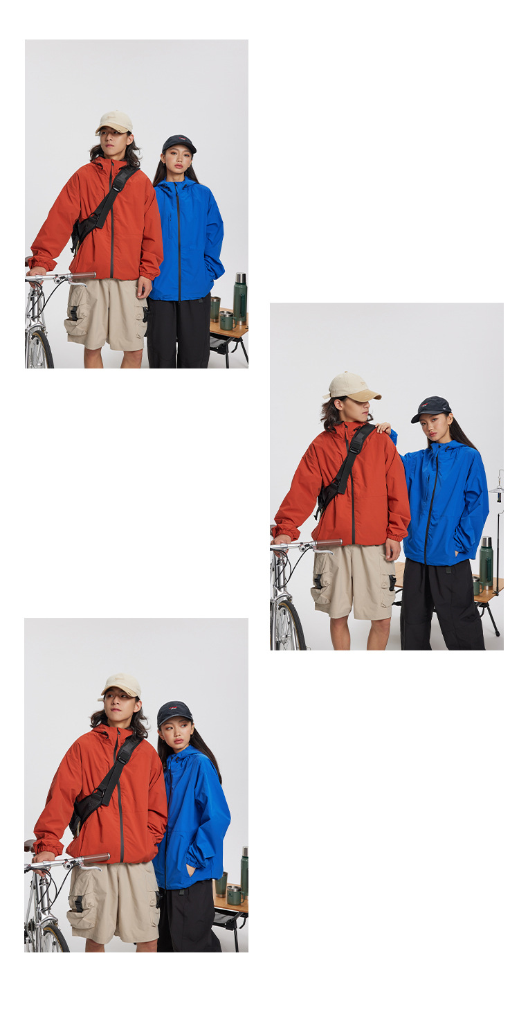 Teflon DuPont three-proof outdoor Teflon waterproof Down jacket for men and women, hoodie jacket for couples in Spring and Autumn 2023 pic 13