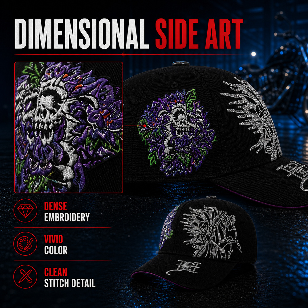 Customized baseball caps from the source factory, embroidered LOGO, sample made based on provided drawings, OEM/ODM cross-border trade, exclusive supply of baseball caps pic 4