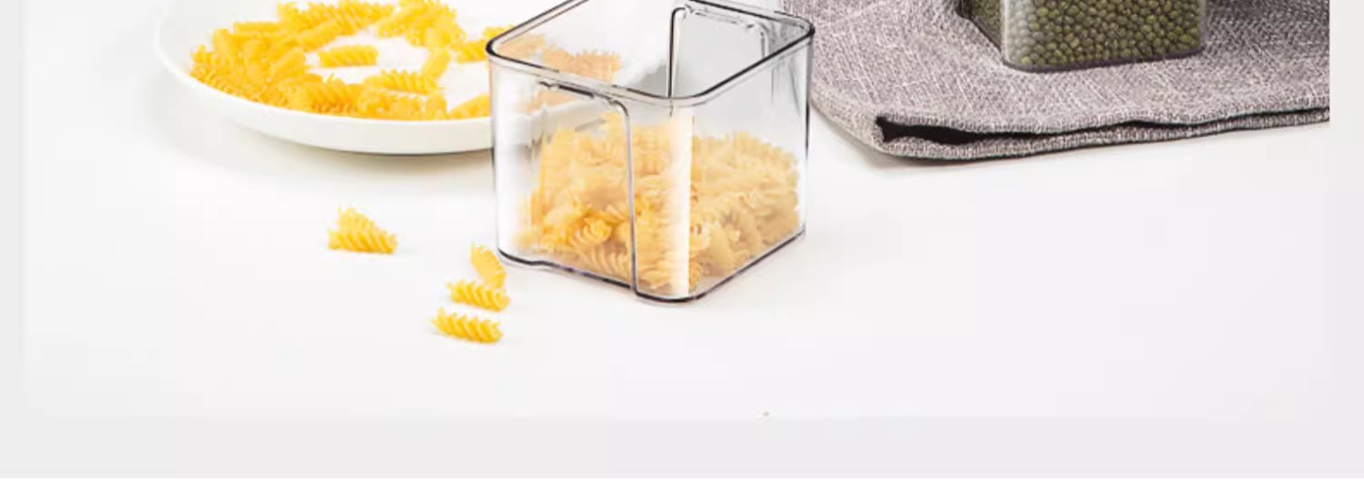 密封罐五谷杂粮厨房收纳食品级干货透明塑料罐盒子零食茶叶储物罐详情24