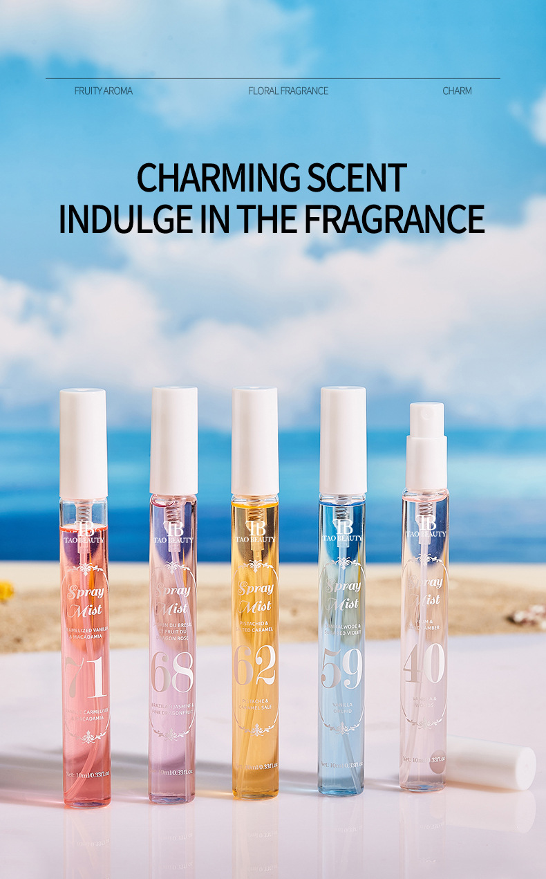 【跨境爆款】Tao Beauty数字香水喷雾套盒持久留香无酒精香氛喷雾详情8