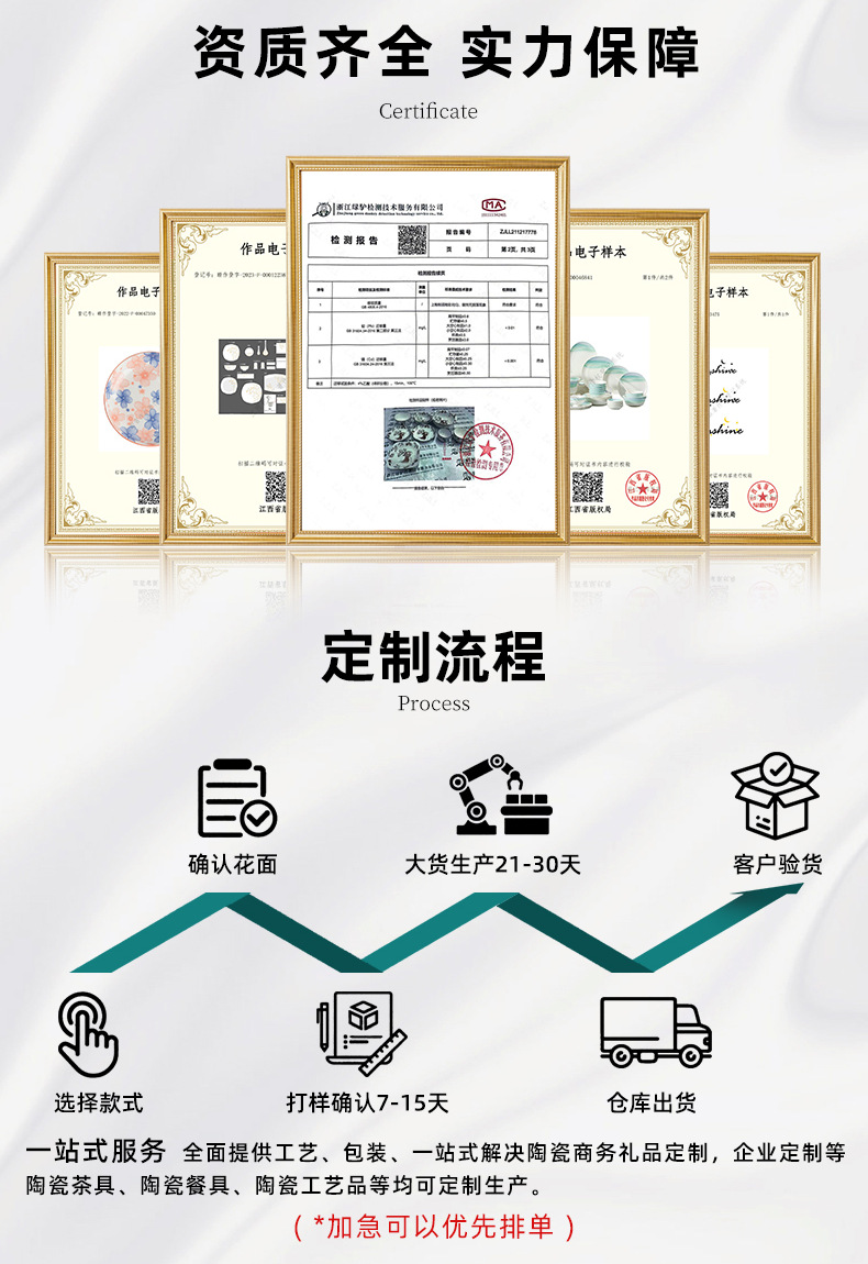 釉下彩2025新款石纹浅灰高级感陶瓷碗碟套装简约家用饭碗盘子勺子详情4