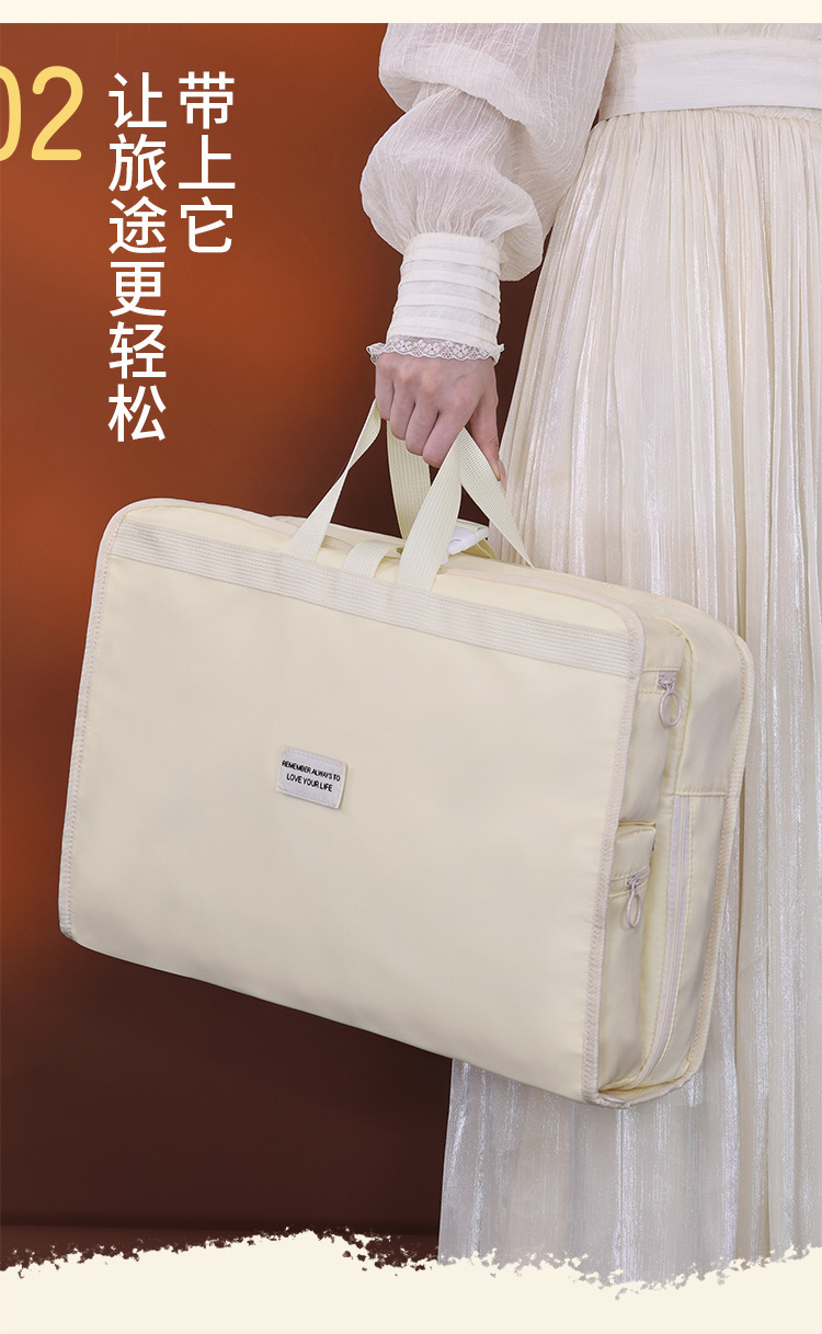 七合一短途旅行包行李箱收纳挂袋折叠外出便携整理包内衣内裤收纳详情9