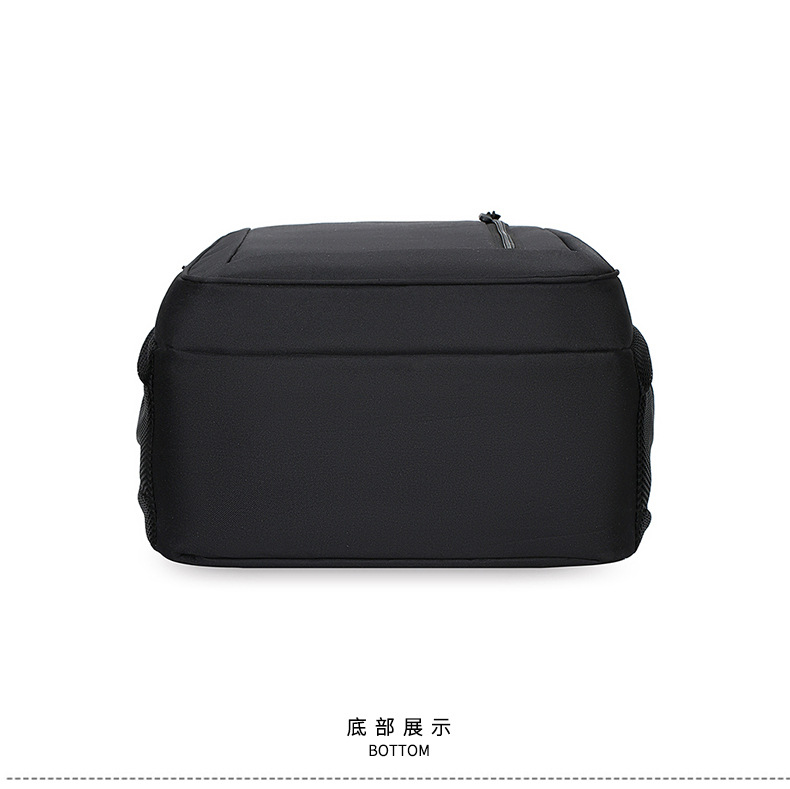 Wholesale 2023 New business double backpack, wear-resistant, water-repellent, large-capacity travel computer bag, casual, fashionable and simple pic 31