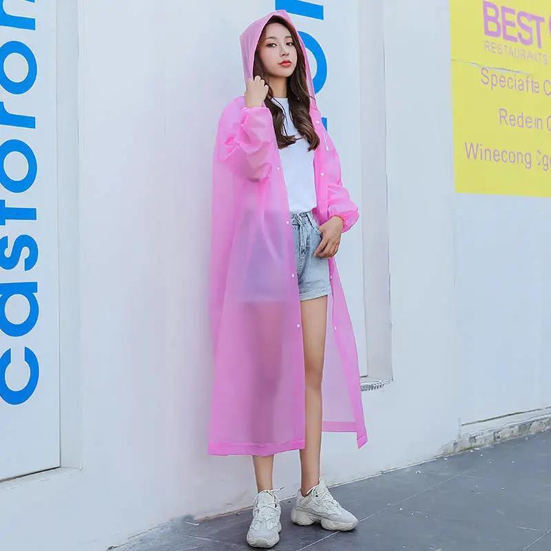 雨披长款连体防暴雨非一次性成人男女束口款便携旅游EVA雨衣批发详情13