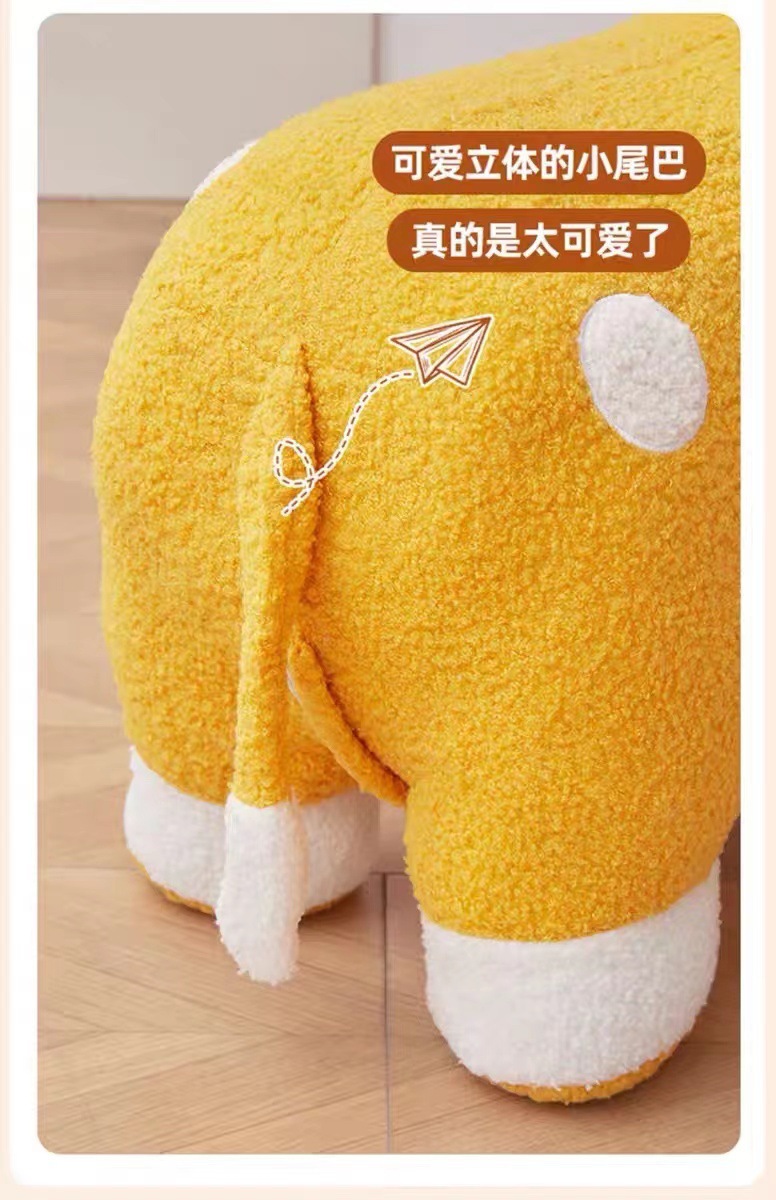 长颈鹿卡通换鞋凳家居摆件儿童沙发座椅礼品凳玩偶厂家详情8