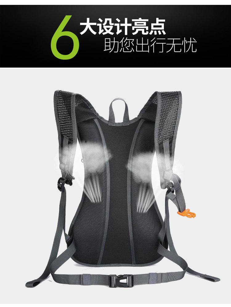 【PLUS Exclusive 】 Wholesale of large-capacity outdoor multi-functional fitness bags with waterproof backpacks for cycling and hiking pic 10