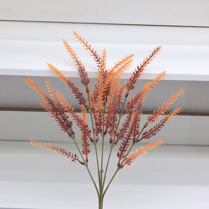 5叉薰衣草 5叉麦穗薰衣草仿真薰衣草人造花塑料花 植物盆栽薰衣草详情11