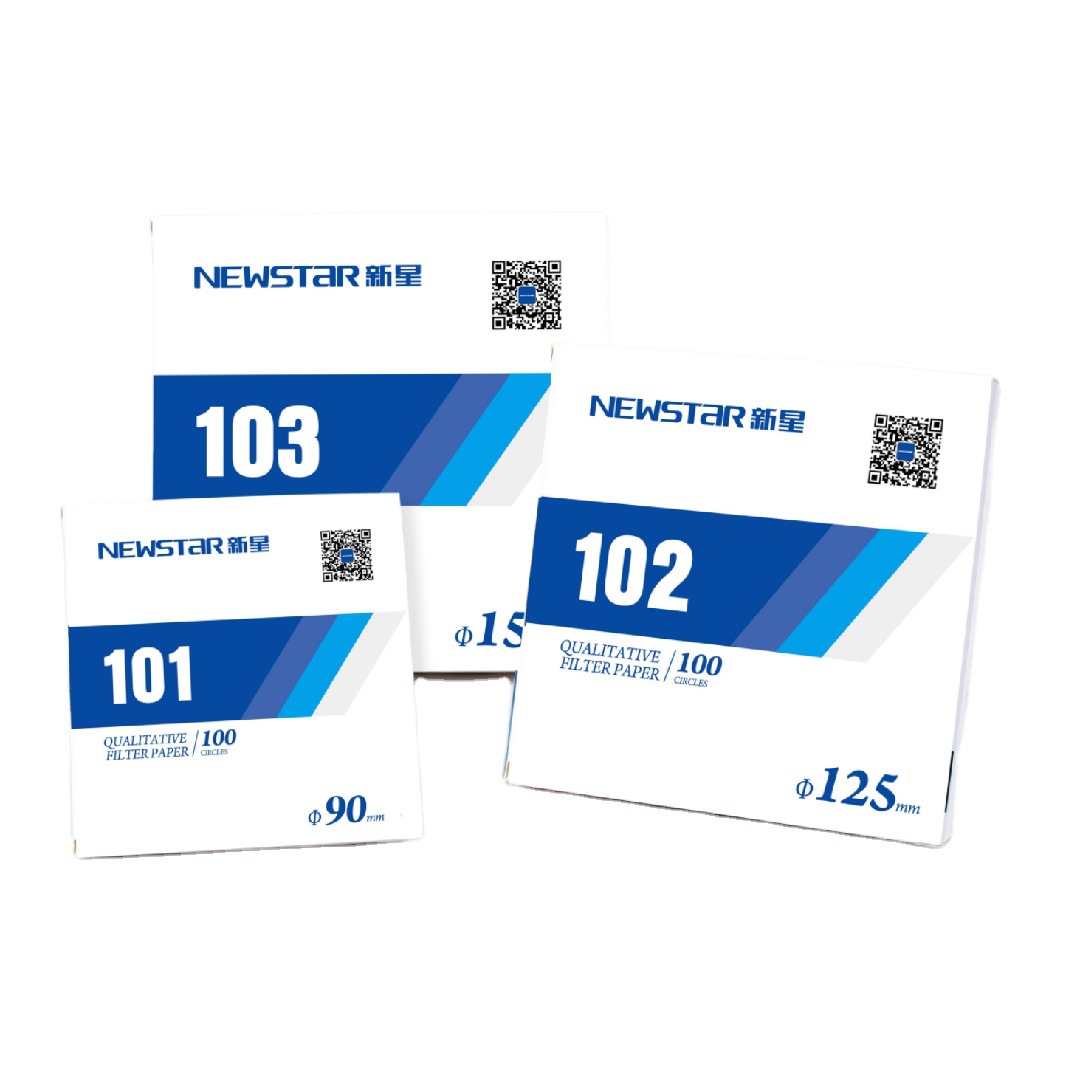 跨境专供一次性英文包装实验室定性滤纸快中慢三速工业定性过滤纸详情7