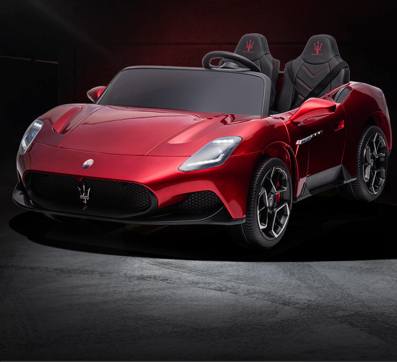 玛莎正版拉蒂MC20双座儿童电动车四轮宝贝玩具车可坐双人儿童电动详情13