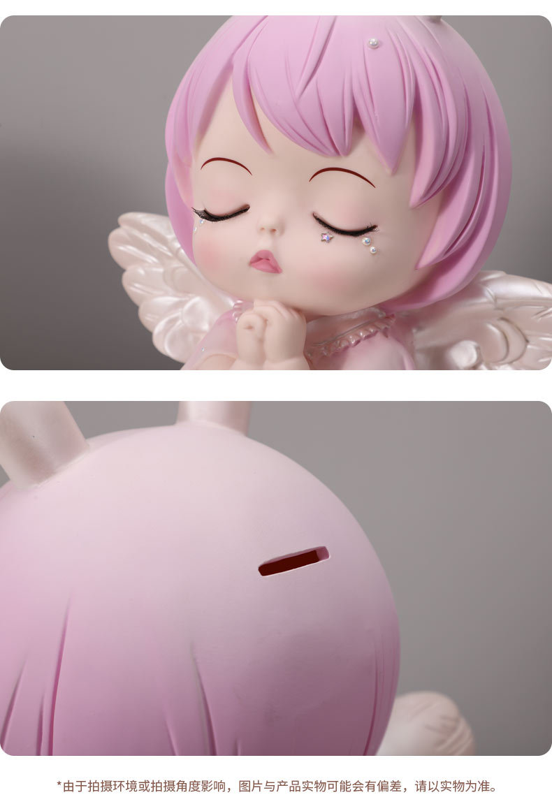 Cross-border new products: entrance hall desktop ornaments, home decorations, wedding gifts, home essentials, oversized Anne piggy bank pic 8