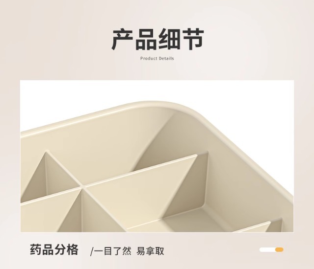 多层药箱家庭装药品收纳盒医药箱家用透明大容量收纳箱大号药物盒详情22