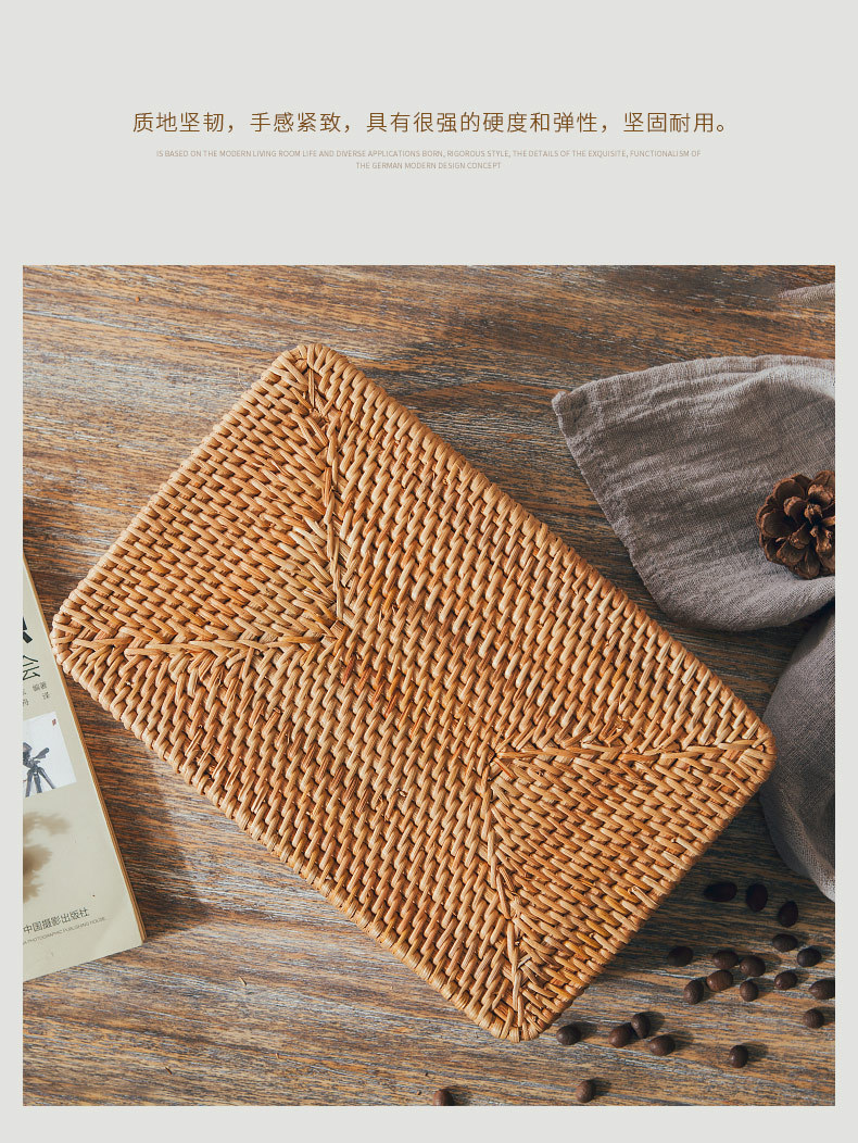 藤编收纳筐水果篮家用馒头筐竹编面包筐馍筐零食野餐篮筐手编篮子详情27