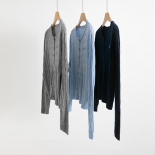 100 wool sweaters, cardigans, round-neck sweaters, warm and light, first-hand supply, wholesale in stock, elegant and commuter fine wool pic 19