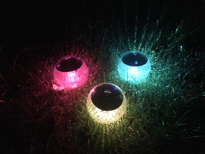 Solar water float lamp, insect-attracting lamp, pool floating lamp, insect-attracting lamp, fishpond ball, colored light, swimming pool, fishpond, fish feeding pic 7