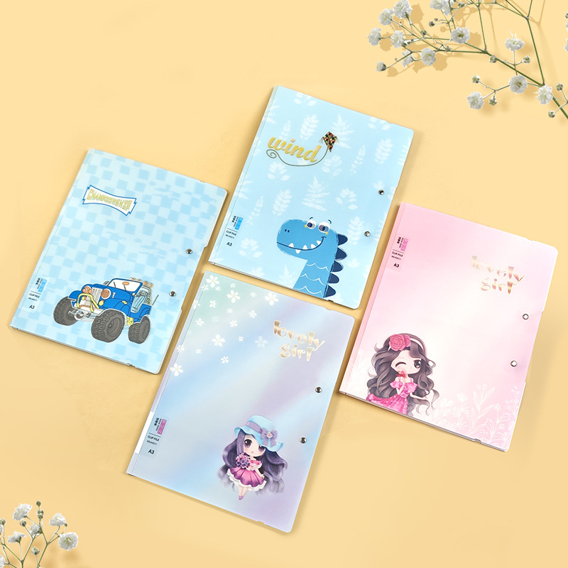 a3试卷收纳袋多层学习卷子文件袋小学初中高中透明奖状整理收纳册详情5