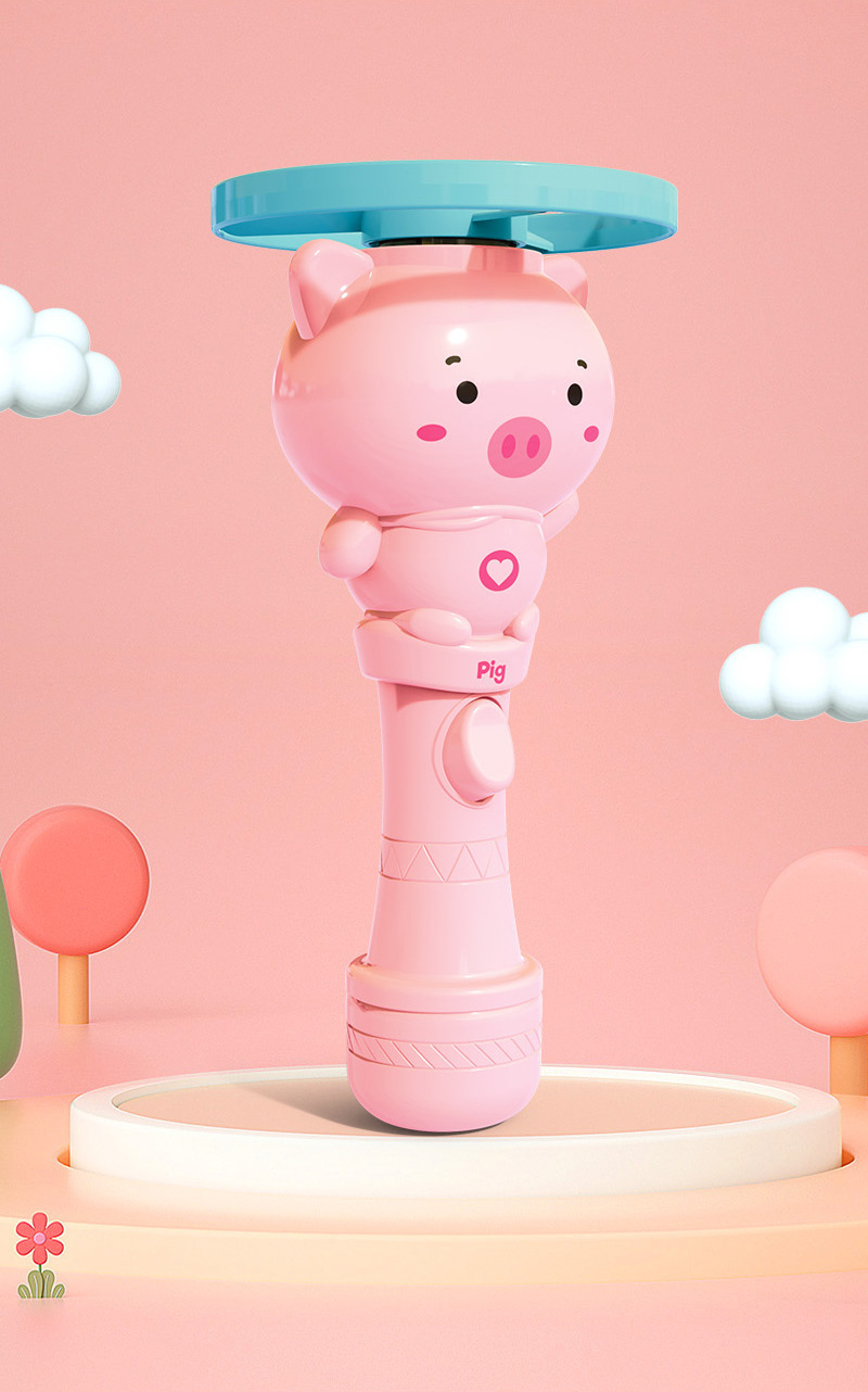 抖音爆款儿童户外飞天竹蜻蜓网红玩具弹射飞碟枪飞盘旋转发光陀螺详情23