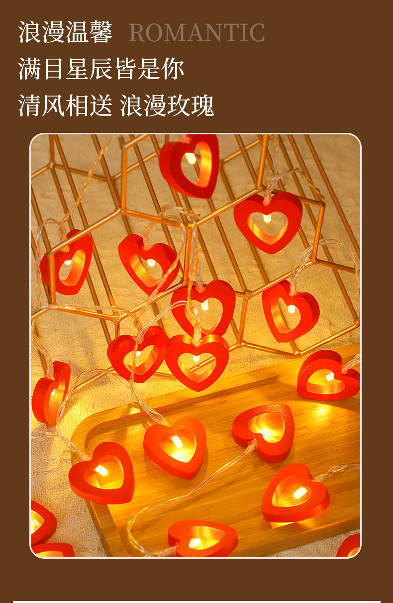 New outdoor courtyard atmosphere Christmas party handicraft decorative copper wire string lights mini LED copper wire light strings pic 13