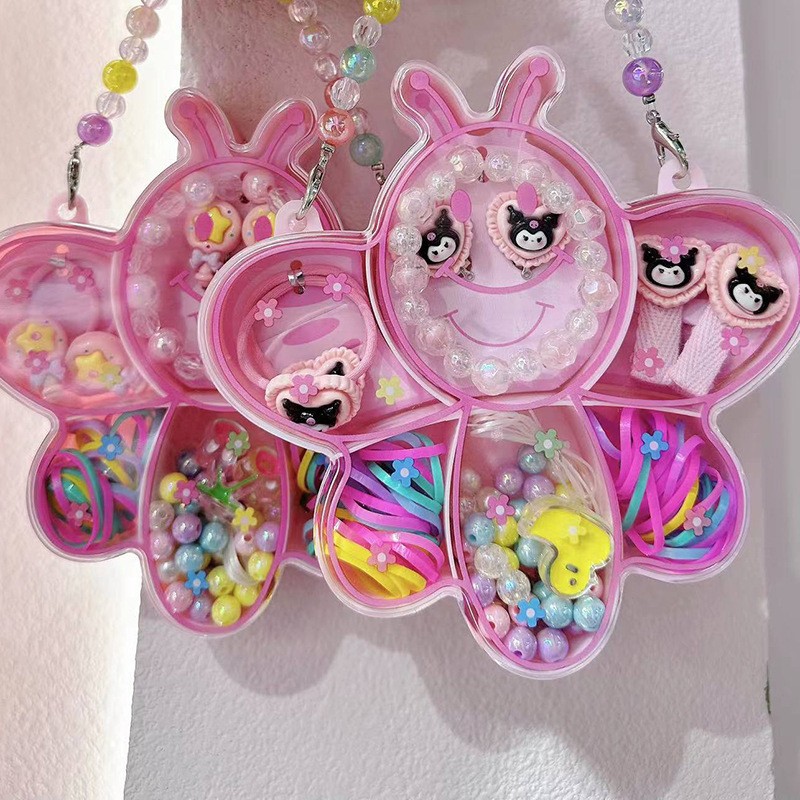 儿童首饰套装儿童发圈手链发夹套装儿童首饰礼盒动物包包儿童饰品详情6