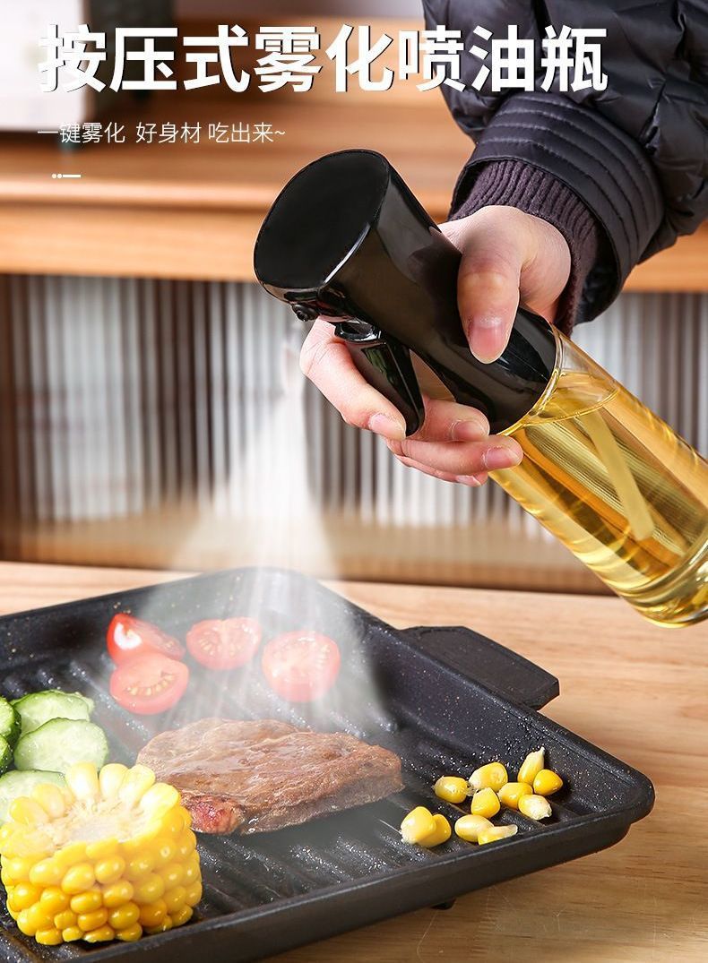 空气炸锅喷油壶家用食用油喷油瓶厨房控油雾状喷壶高压持续喷雾瓶详情3