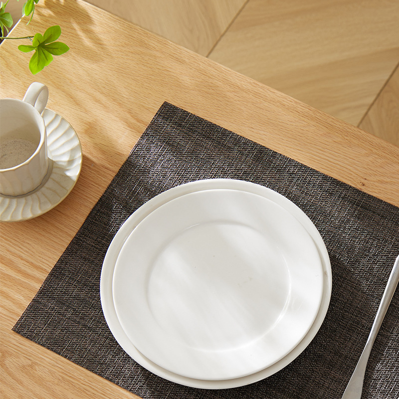 日式简约餐垫西餐垫家用酒店桌垫餐桌垫杯垫碗垫编织防烫隔热垫详情5