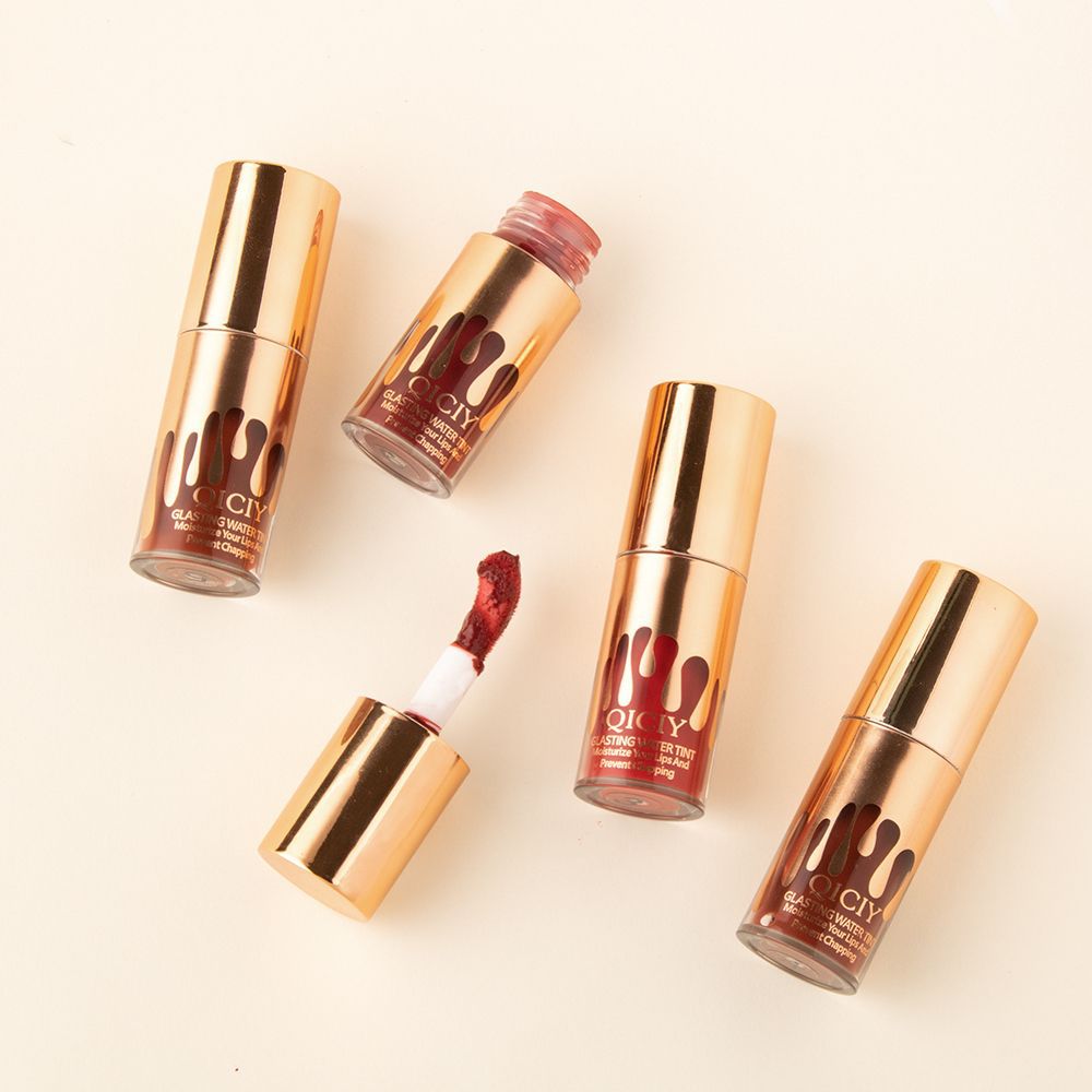 Cross-border exclusive QICIY 6-color lip gloss, with a hydrating and clear texture, light and non-sticky, fair and tender, elegant lip gloss wholesale pic 14