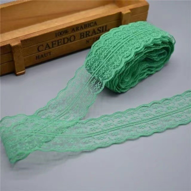 【40 Colors 】 Double-sided non-elastic lace trim, DIY clothing, curtains, sofa sewing, lace trim accessories, 4.5CM pic 9