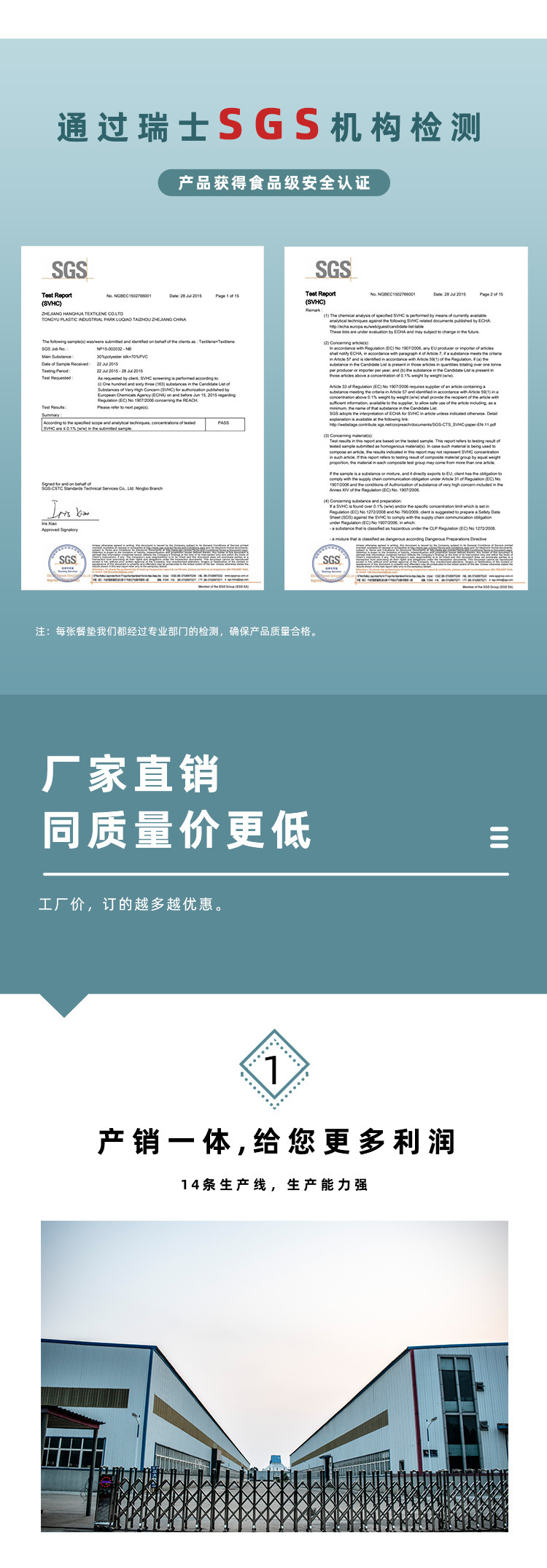 特斯林PVC餐垫隔热垫易清洗欧式西餐垫易清洗家用酒店批发详情6