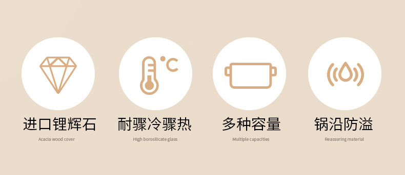 手绘花树纹砂锅煲家用耐高温干烧不裂大汤煲煤气灶专用煲汤炖汤锅详情2