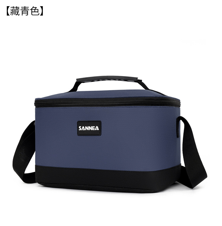 Wholesale aluminum foil lunch bags, waterproof ice packs, hand-held lunch box bags, thickened striped bento bags, insulated bags, cross-border pic 33