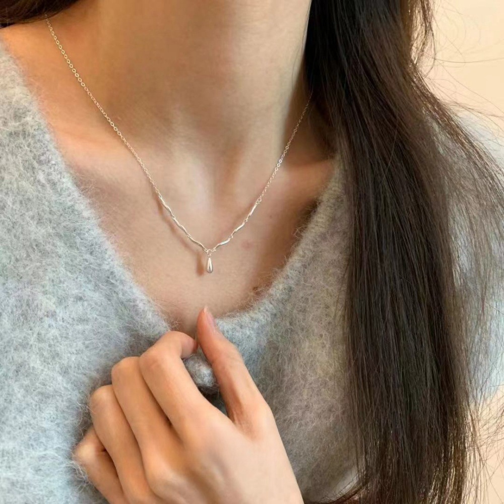 s925纯银珍珠蝴蝶项链女设计感小众高级感不掉色配饰百搭锁骨链潮详情34