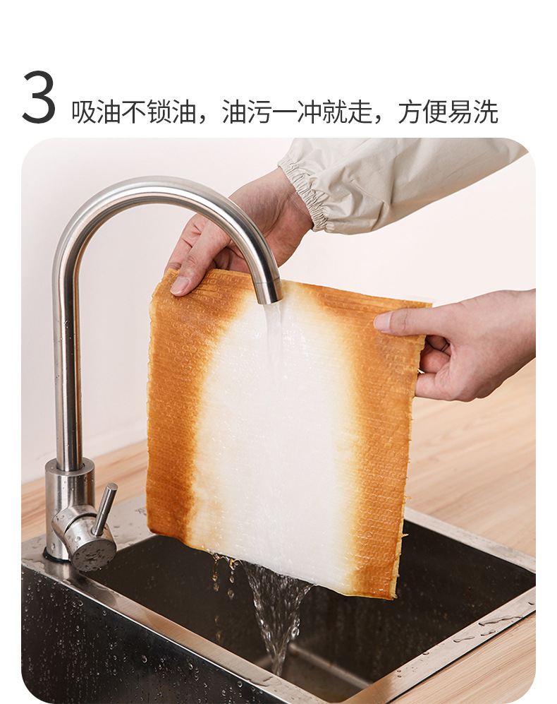 Wholesale thickened washable lazy cloth, household kitchen cloth, disposable dry and wet dual-purpose household cleaning cloth pic 21