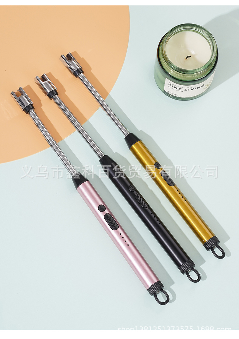 新款815-2高效便捷厨用点火器Type-C充电爆品香薰蜡烛点火详情22