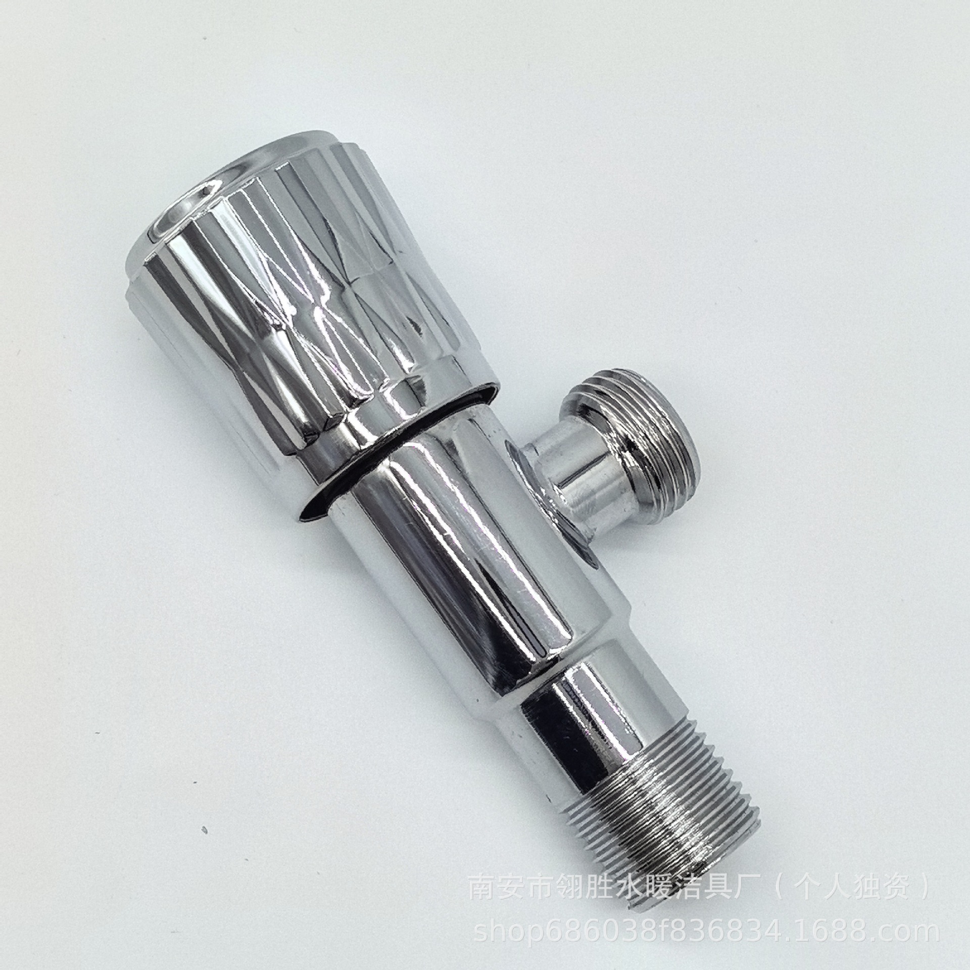 厂家直销批发不锈钢加厚角阀三角阀热水器冷热阀马桶进水止水开关详情5
