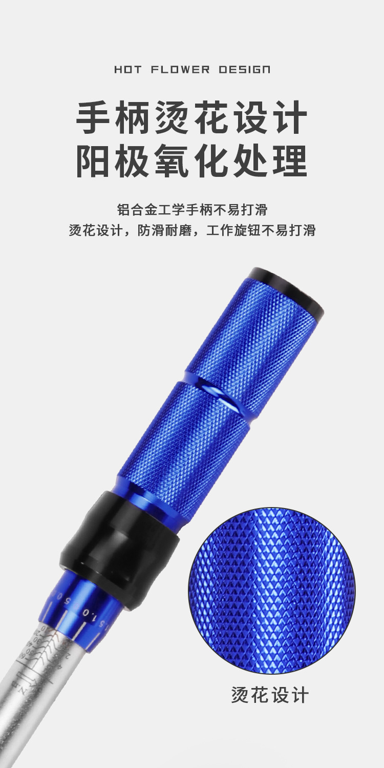 High-precision torque wrench preset torque auto repair tool set, 72-tooth ratchet spark plug dedicated pic 6