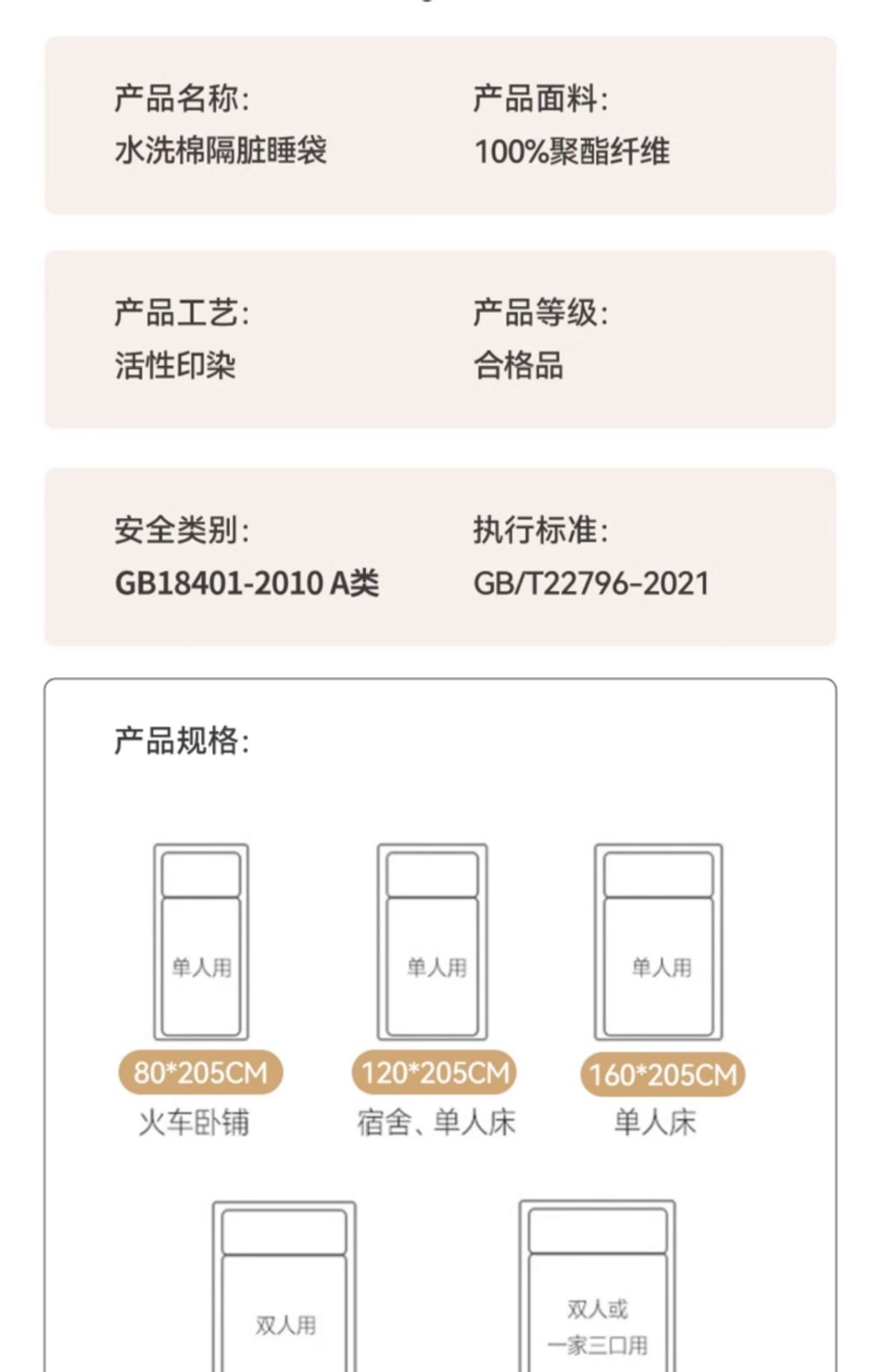 旅行酒店隔脏睡袋A类便携式套袋出差多功能可拆分一体式重复使用床单被罩母婴童睡袋详情5