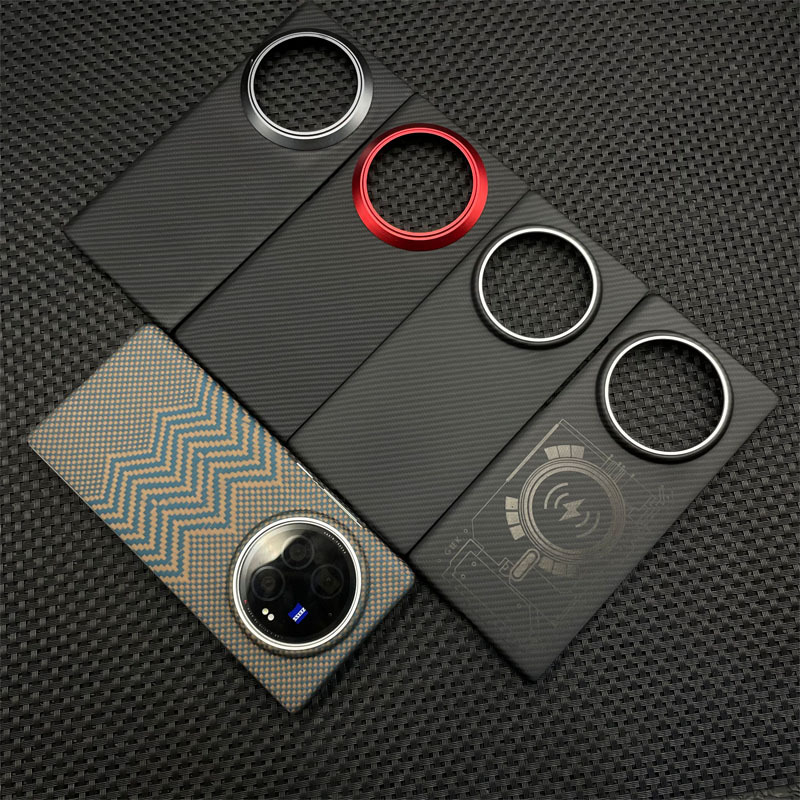 适用vivoxfold3pro凯夫拉手机壳xfold2芳纶纤维xfold3保护套新款详情2