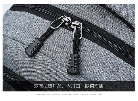 男士背包大学生双肩包简约商务电脑包大容量休闲上班通勤旅行背包详情20