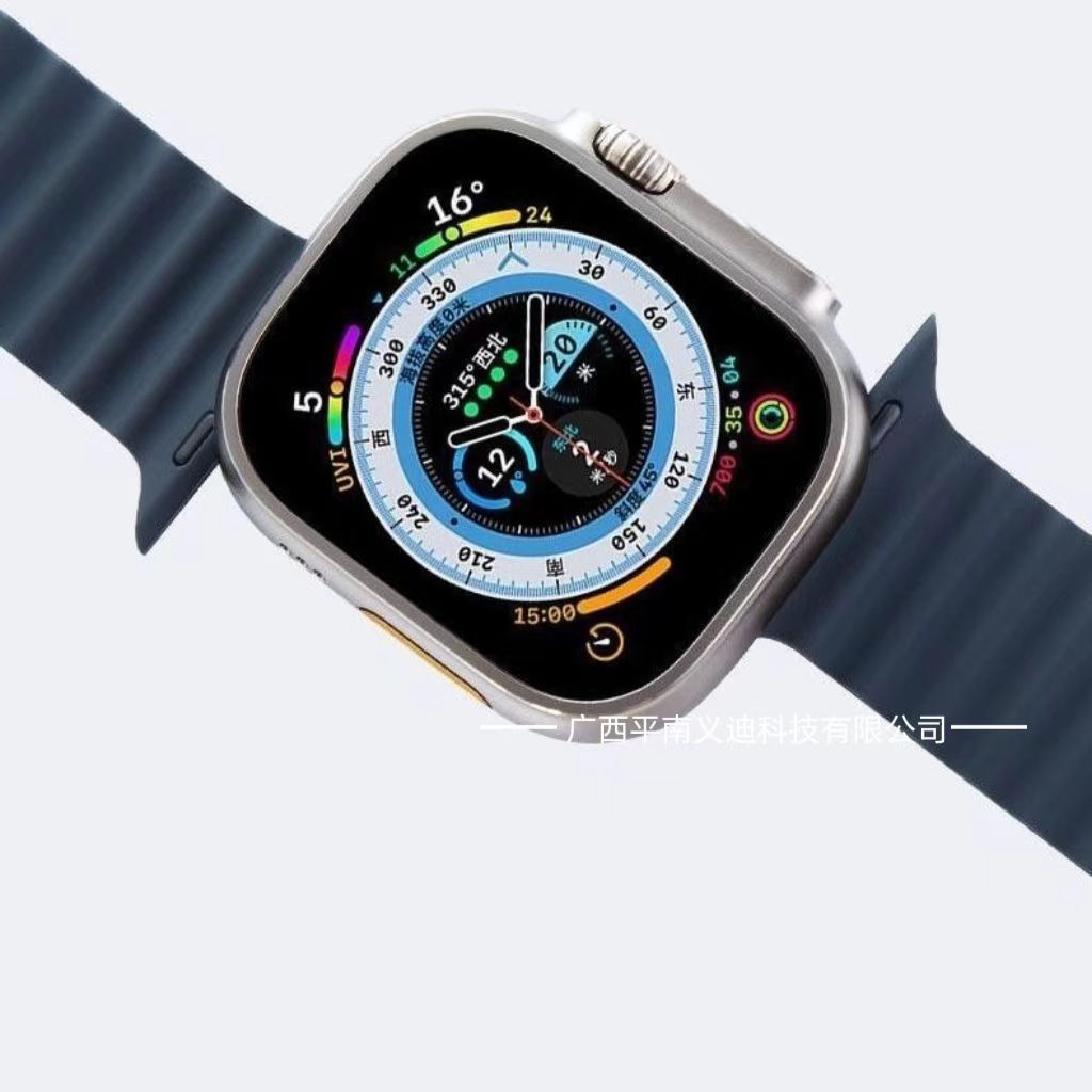 适用于iwatch苹果海洋系列表带硅胶专用日常运动百搭防水海洋表带详情10
