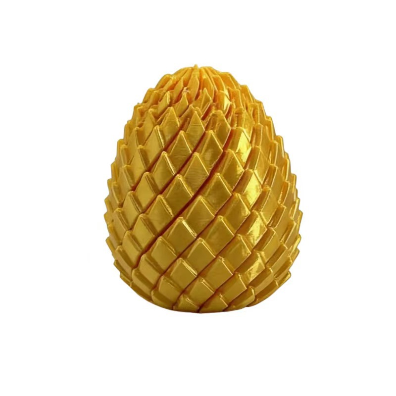 可变形3d打印史莱姆球创意扭扭手指解压新款龙蛋旋转变形模型玩具详情6