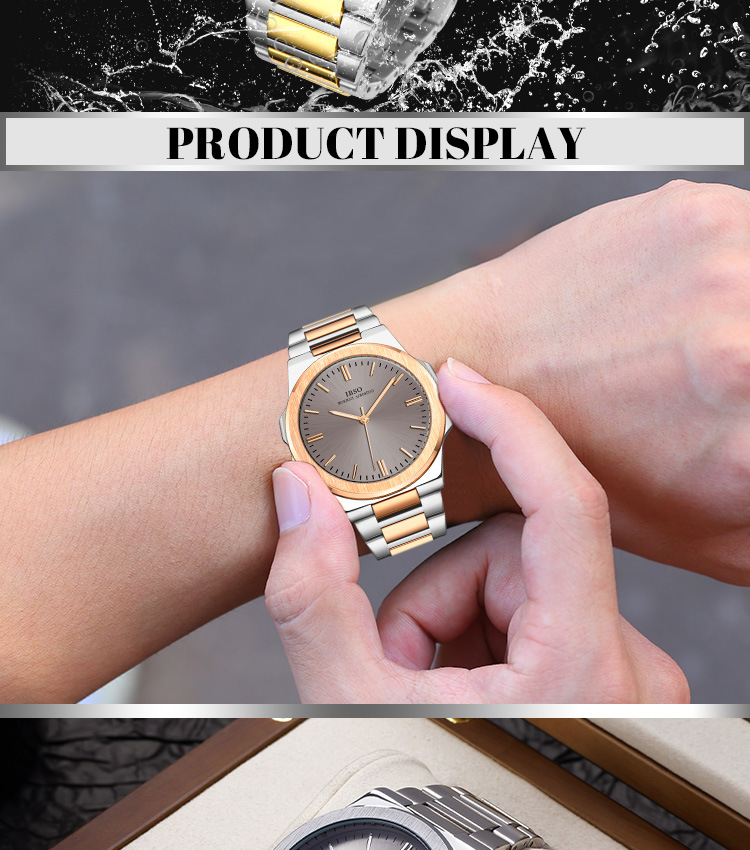 IBSO男士石英表時(shí)尚金屬表帶簡(jiǎn)約商務(wù)男表跨境爆款腕表詳情9