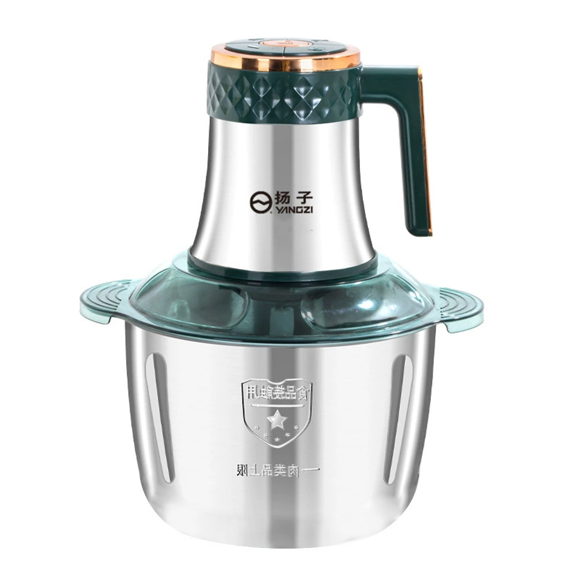 X Yangzi 5-liter 5-speed household all-in-one food processor for kneading dough and mincing vegetables, stainless steel high-power multi-purpose meat grinder pic 20