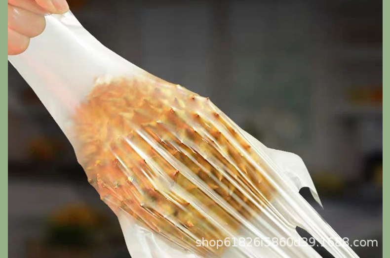 工厂热销翔裕一次性CPE手套50只装餐厅厨房食品级耐拉扯不易破详情6
