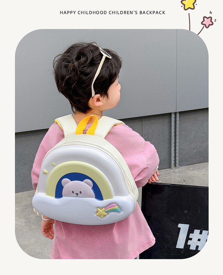 儿童女童书包3一6岁以下女孩子生日学生网红可爱儿童蛋壳包双肩详情11